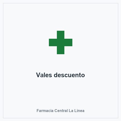 Vales descuento